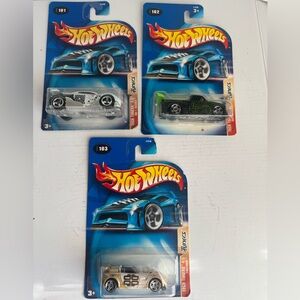 Hot Wheels 2003 Tech Tuners Lot of 3 New Super Tuned Tantrum MST Suzuki